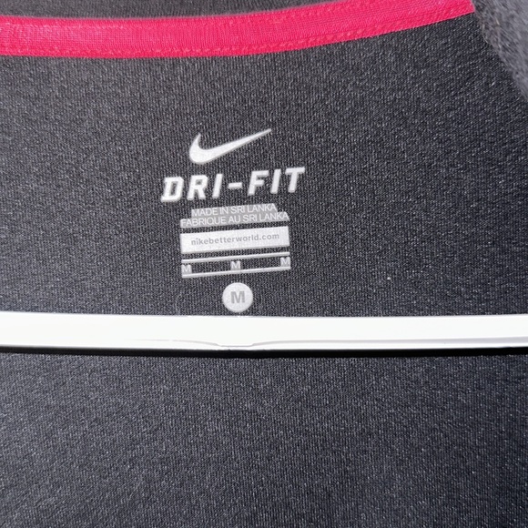 Nike Dri-Fit Full Zip Sweatshirt, Size M, Black - Picture 5 of 7